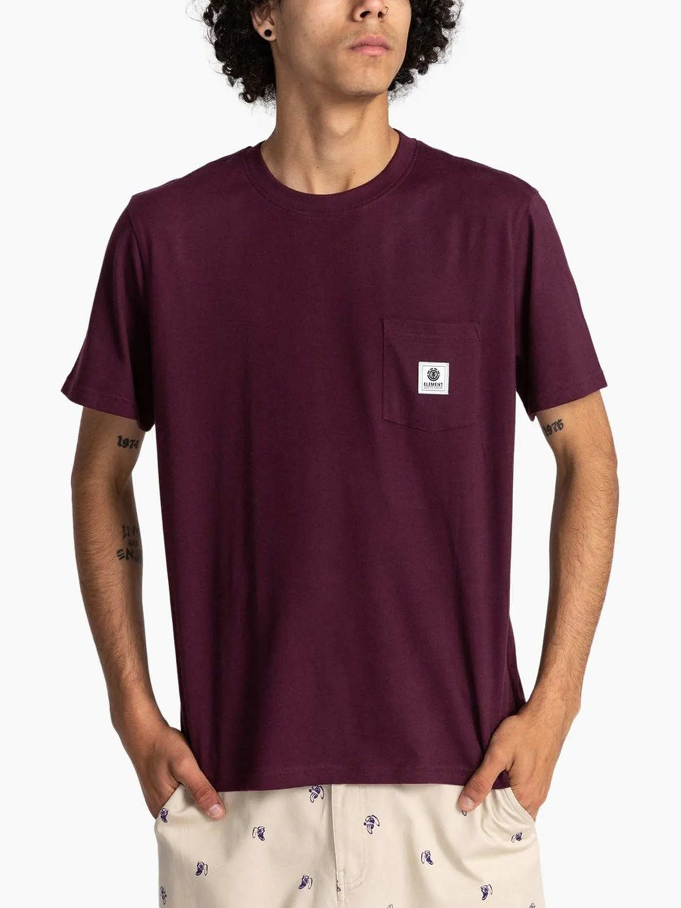 Basic Pocket Label T-Shirt