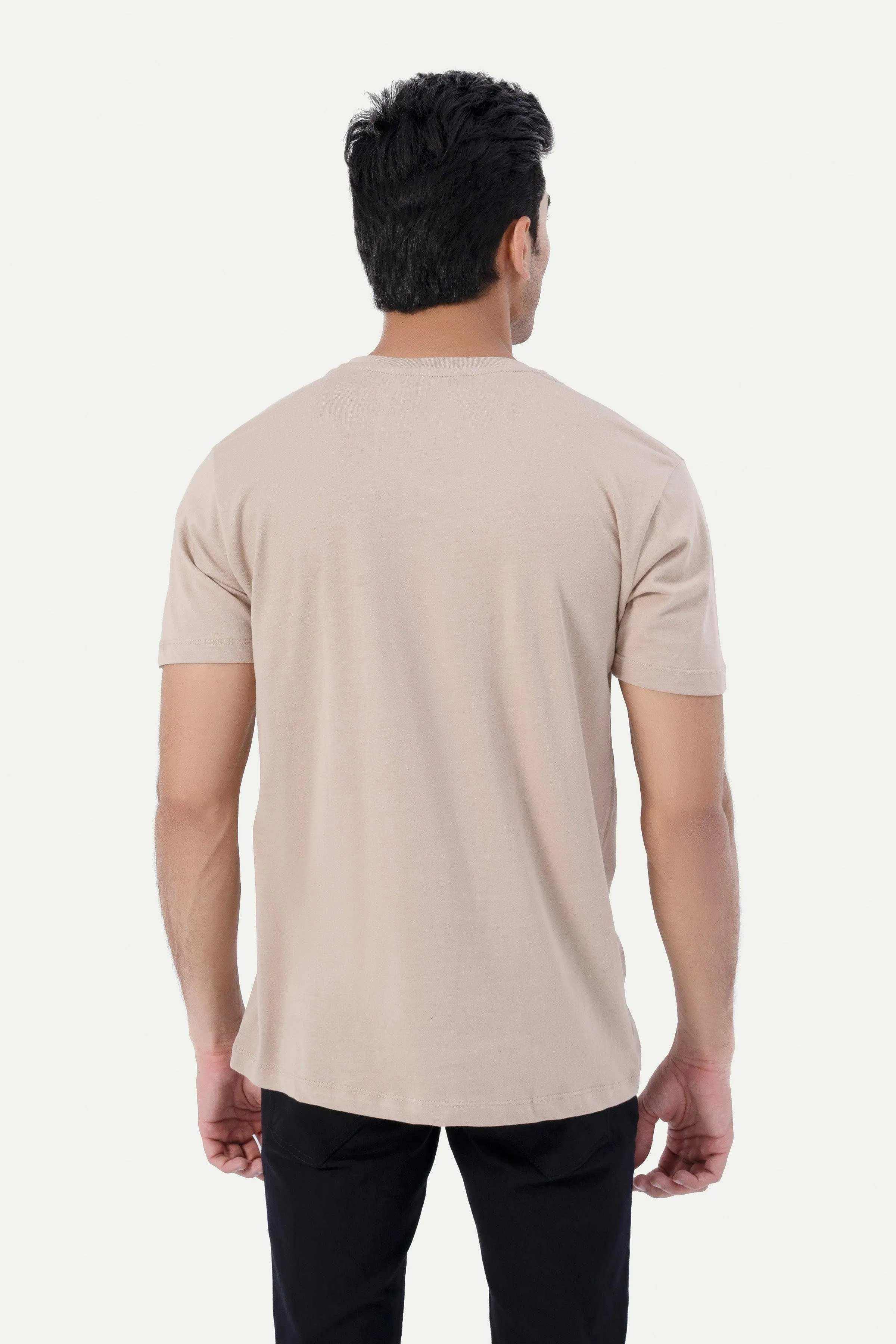 BASIC T-SHIRT BEIGE