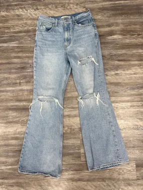 Blue Denim Jeans Flared Levis, Size 6