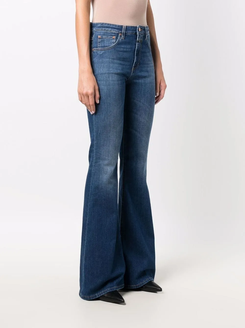 C9130403P3W Rawlin flared leg jean