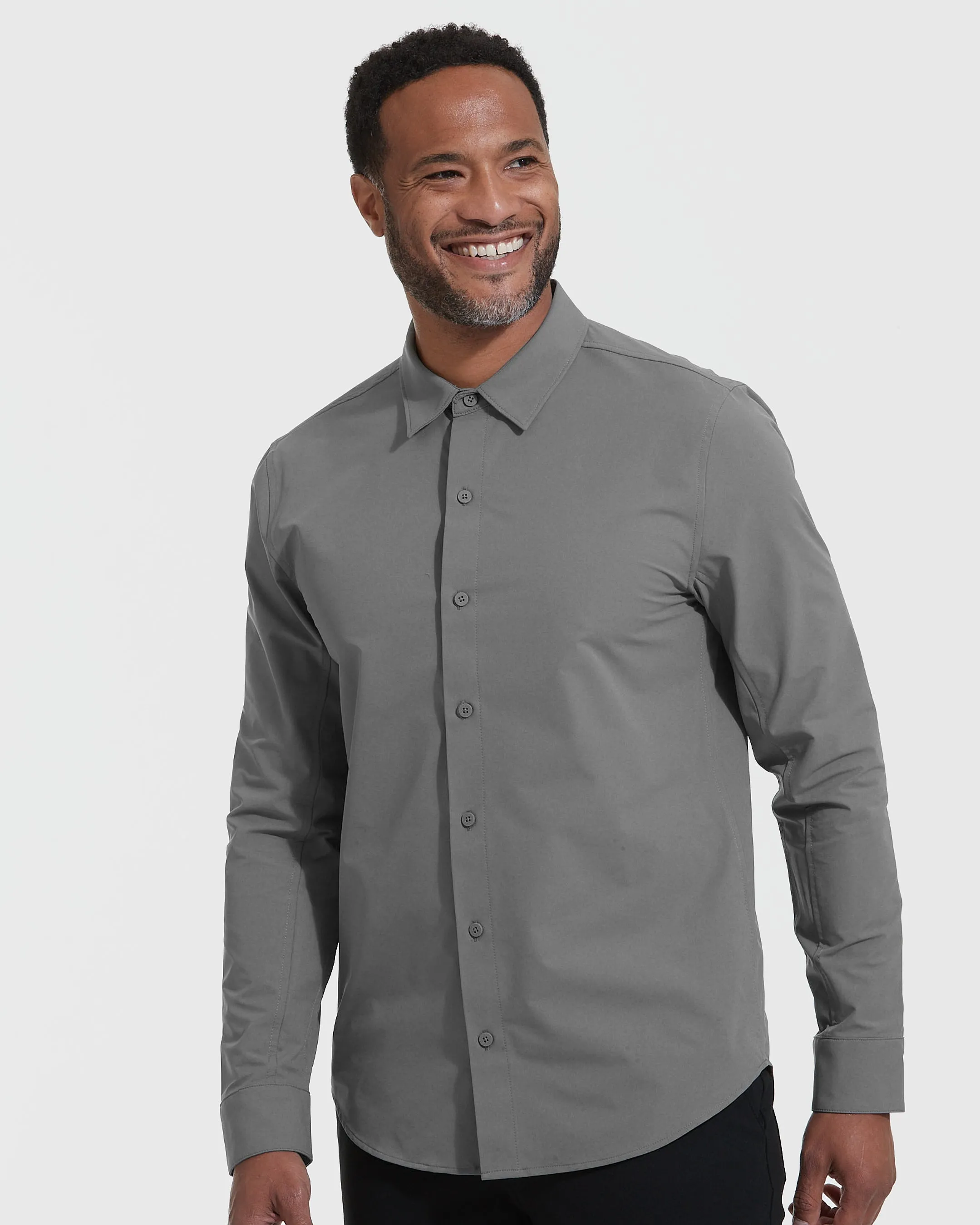 Carbon & Black Commuter Long Sleeve Shirt 2-Pack