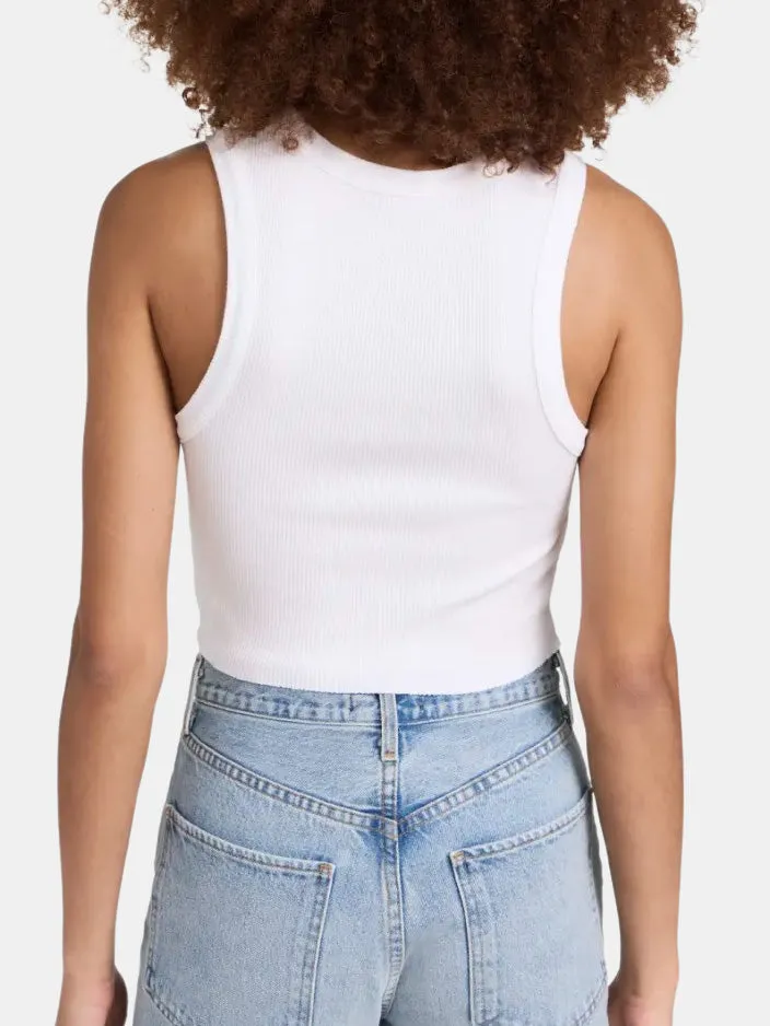 Cropped Poppy Tank