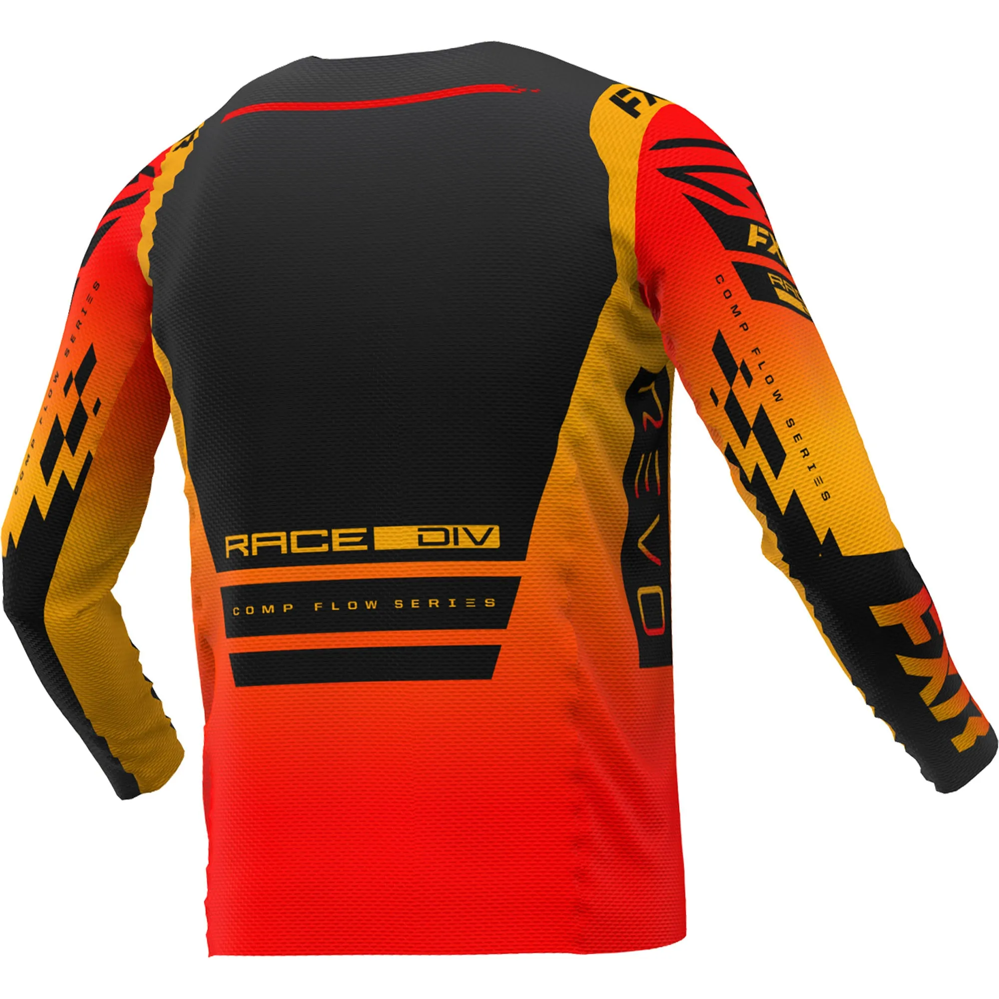 FXR Revo Comp MX Offroad Jersey Tequila Sunrise Orange