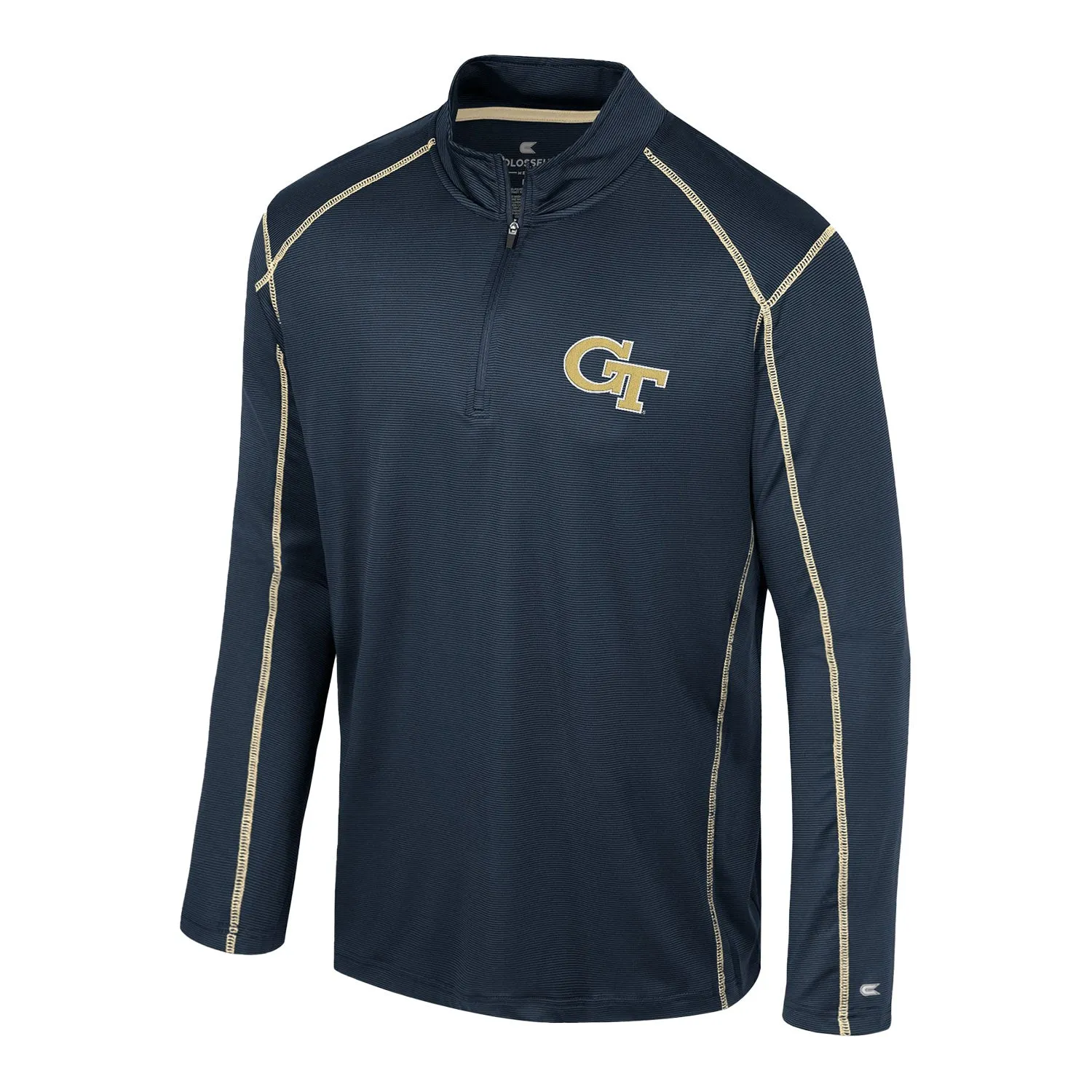 Georgia Tech Yellow Jackets Cameron 1/4 Zip Windshirt Navy Jacket