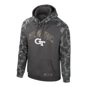 Georgia Tech Yellow Jackets OHT Aviator Camo Hood