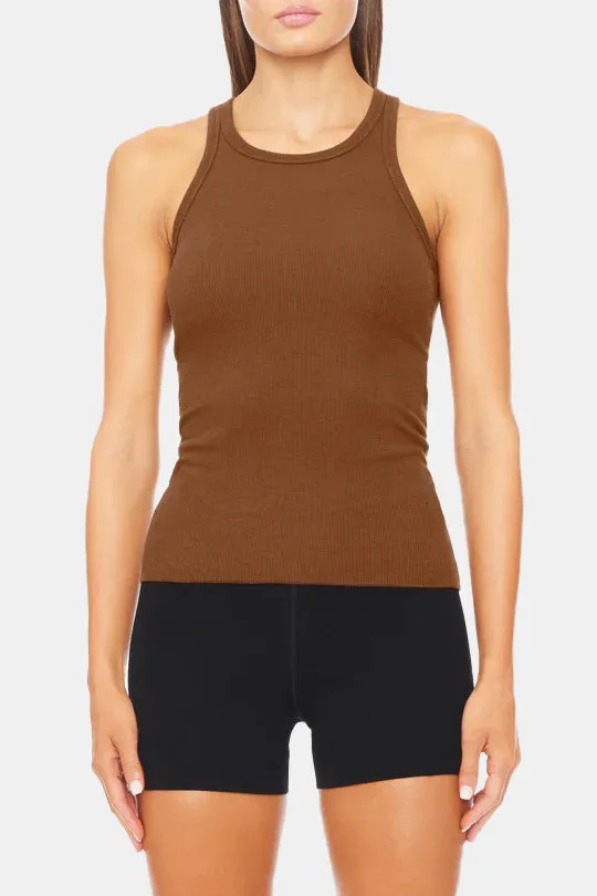 High Neck Fitted Tank