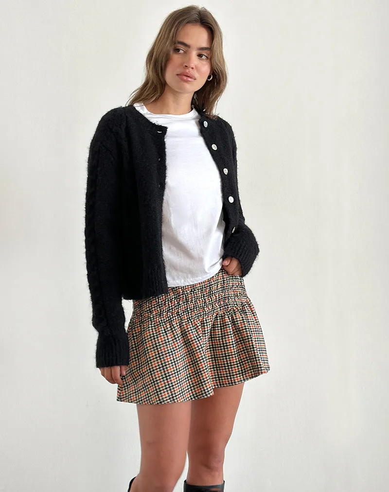 Nelesi Mini Skirt in Country Check