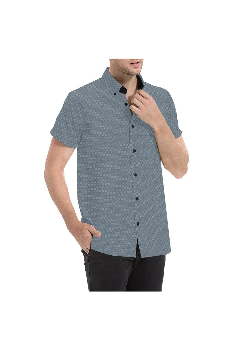 Noon Shadow Men's All Over Print Short Sleeve Shirt (Model T53)