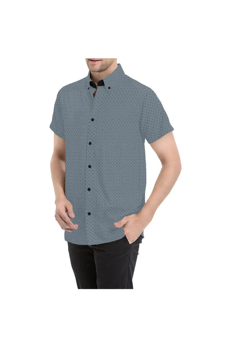 Noon Shadow Men's All Over Print Short Sleeve Shirt (Model T53)