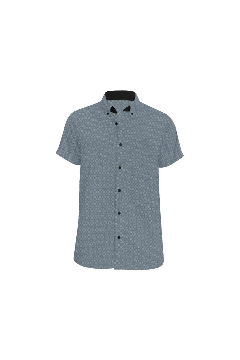 Noon Shadow Men's All Over Print Short Sleeve Shirt (Model T53)