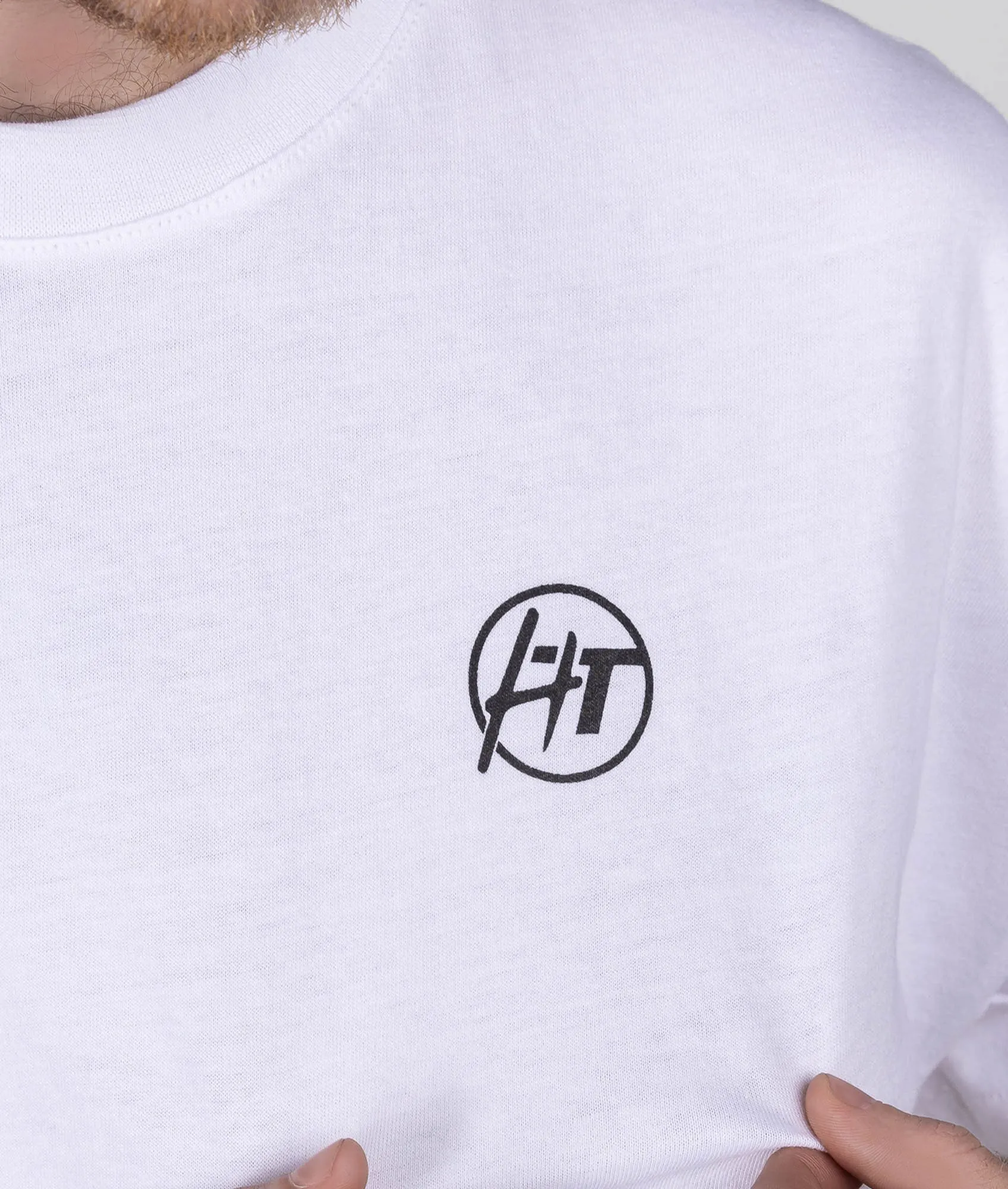 Oversized Overnight Parts Tee - White