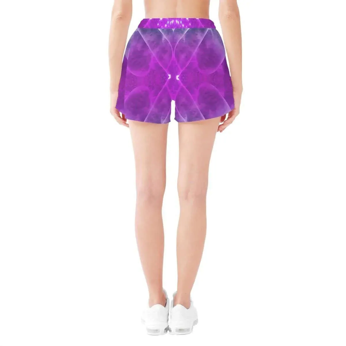 Purple Women's Casual Beach Shorts