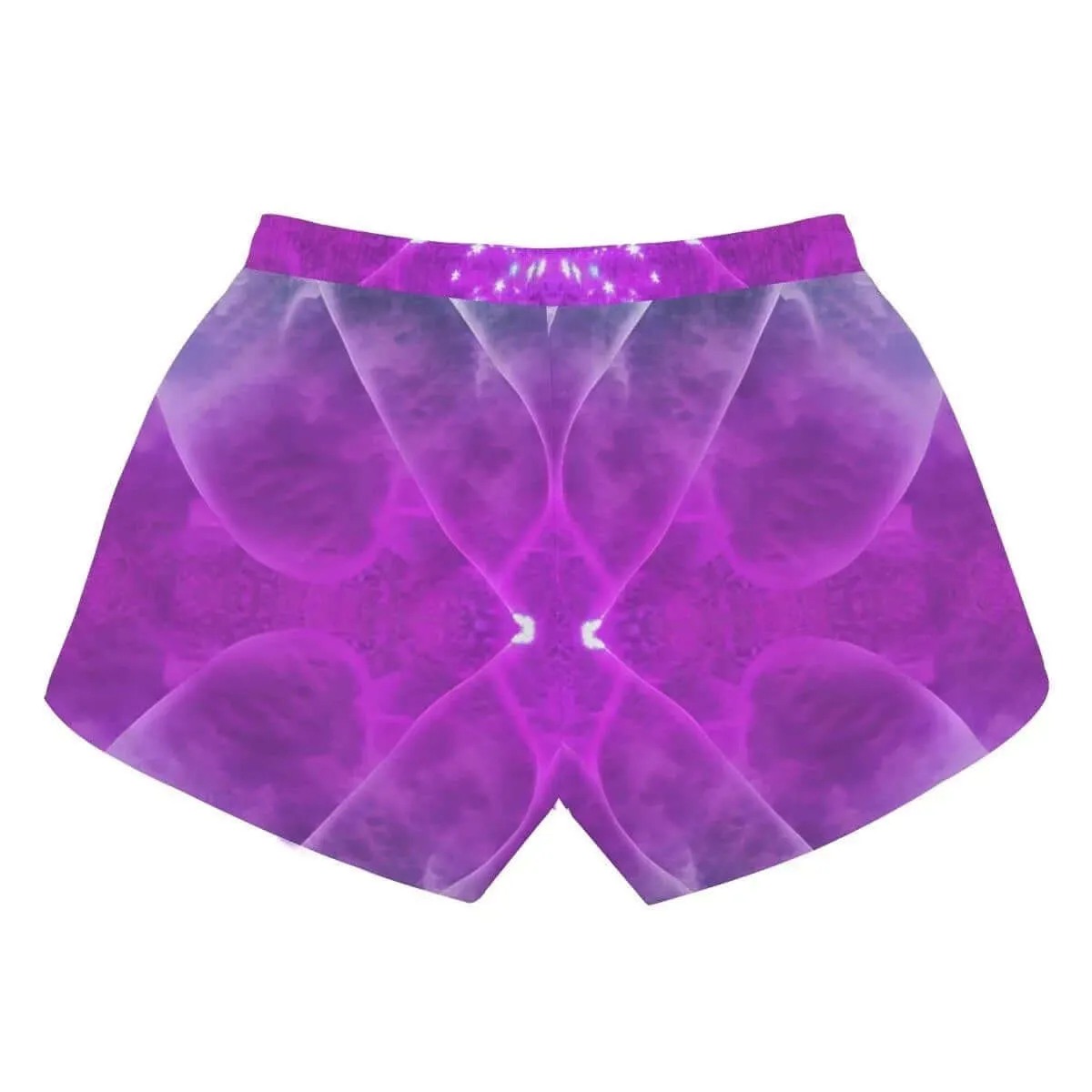 Purple Women's Casual Beach Shorts