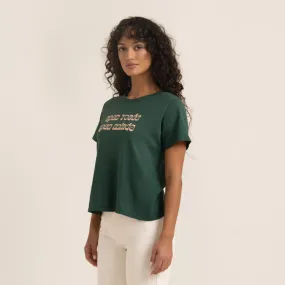 Roark  Open Roads Everyday Premium Tee - Emerald