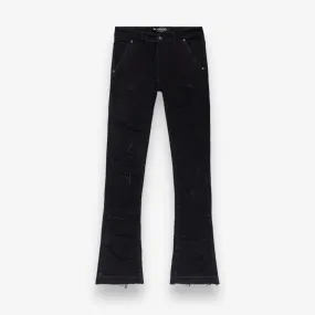 Valabasas West Flared Denim Black