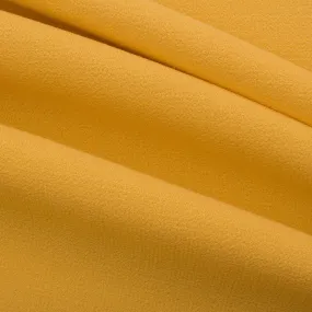 Yellow Double Wool Crêpe